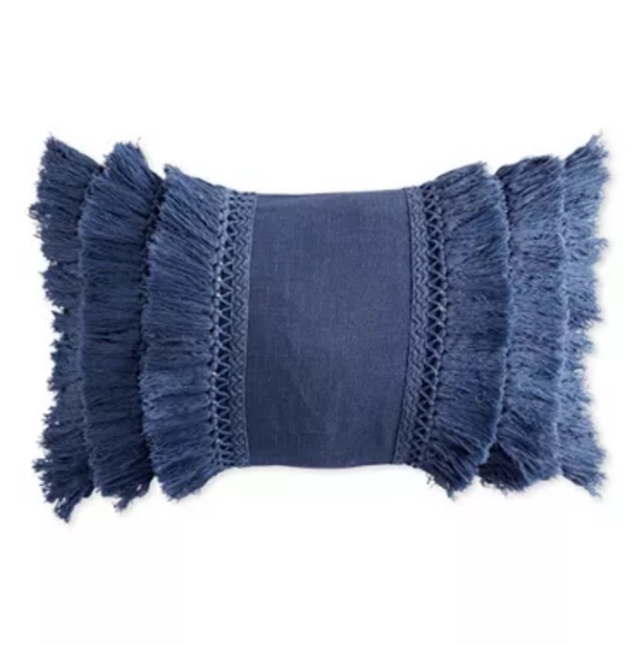 🛑🛑SOLD🛑🛑Peri Home 12" x 18" Fringe Deco Pillow - Picture 3 of 6